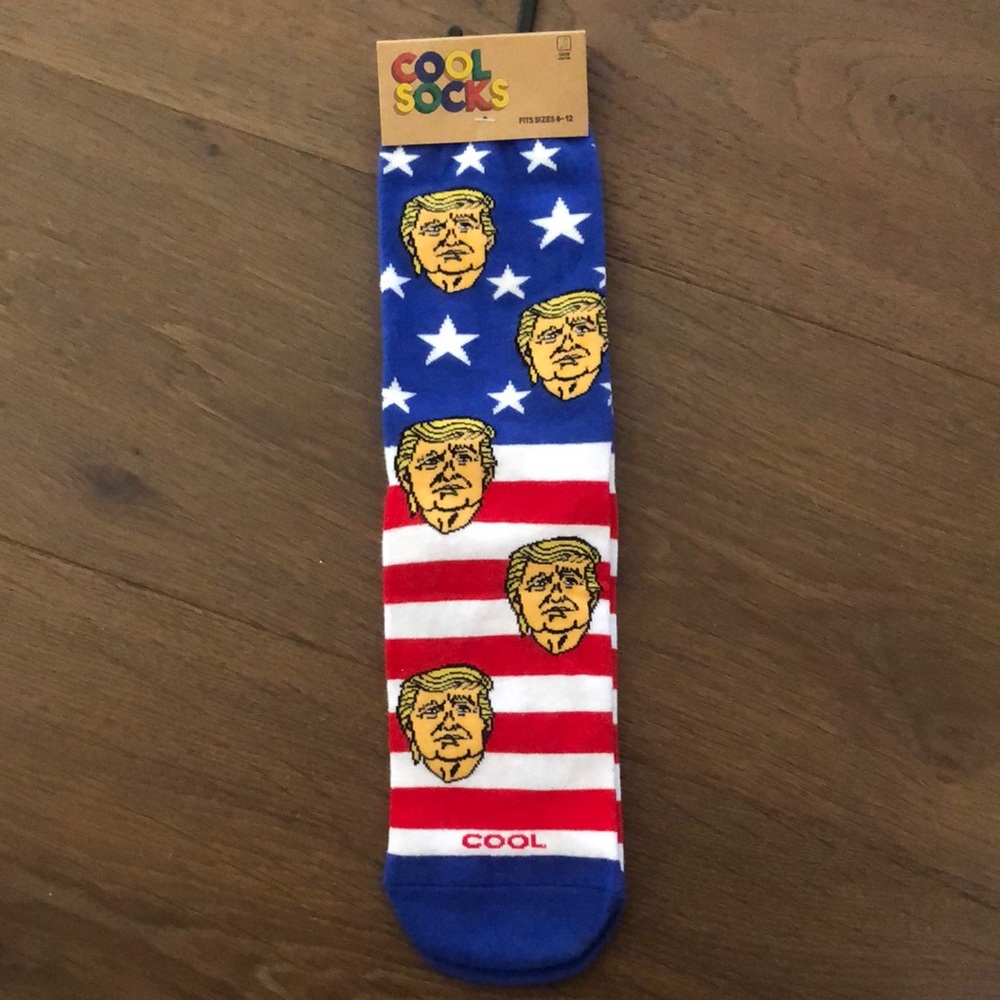 Donald Trump Socks. Size 8-12
